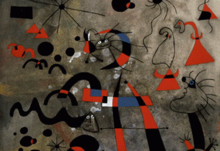 Miró, entre el cielo y la tierra