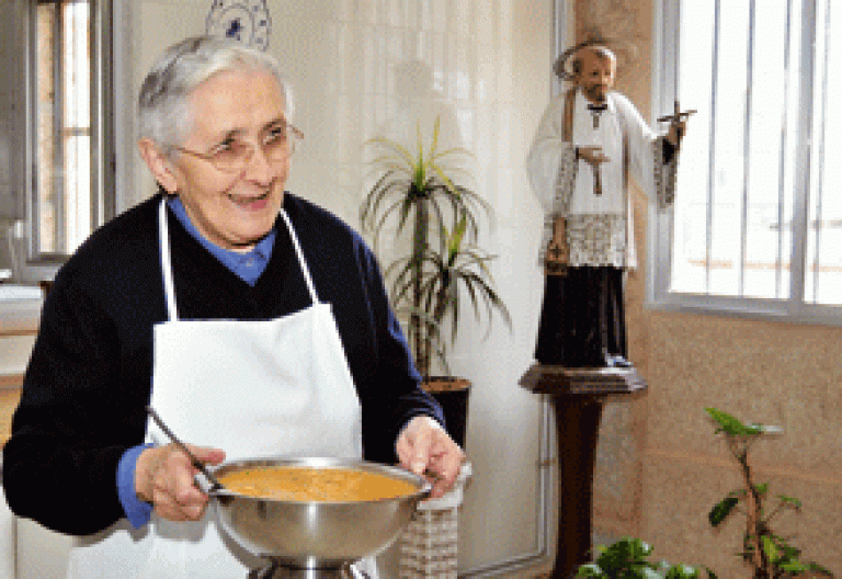 Comedor benéfico Hijas de la Caridad Verín Pontevedra