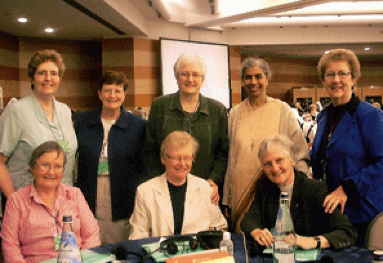 religiosas participantes en la reunion UISG en Aparecida