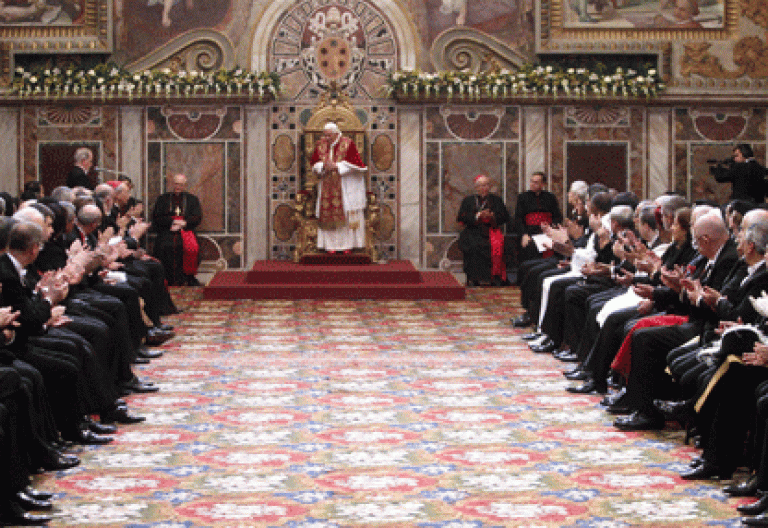 discurso papa Benedicto XVI ante el Cuerpo Diplomático 2012