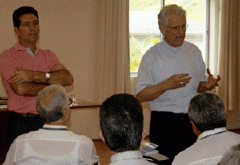 encuentro de formación de sacerdotes en Brasil