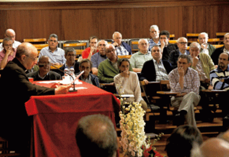 Rino Fisichella en congreso en Vitoria sobre nueva evangelización