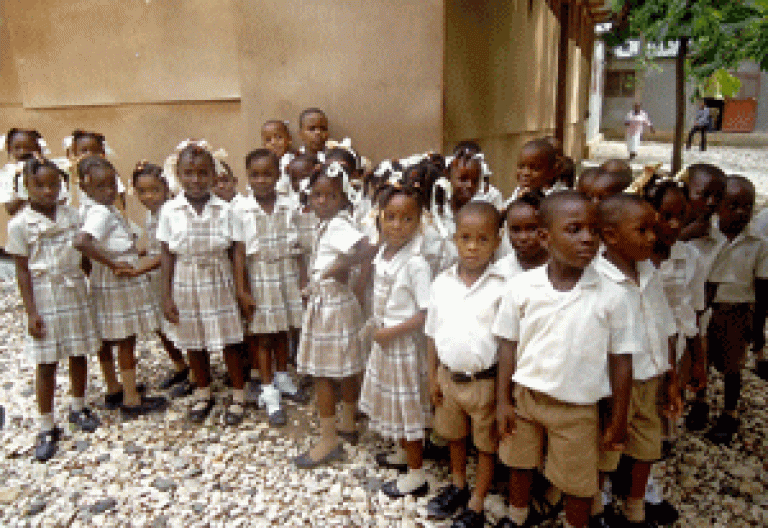 escuelas en Haití, diócesis de Jacmel, proyecto de Manos Unidas