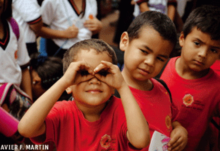 niños venezolanos