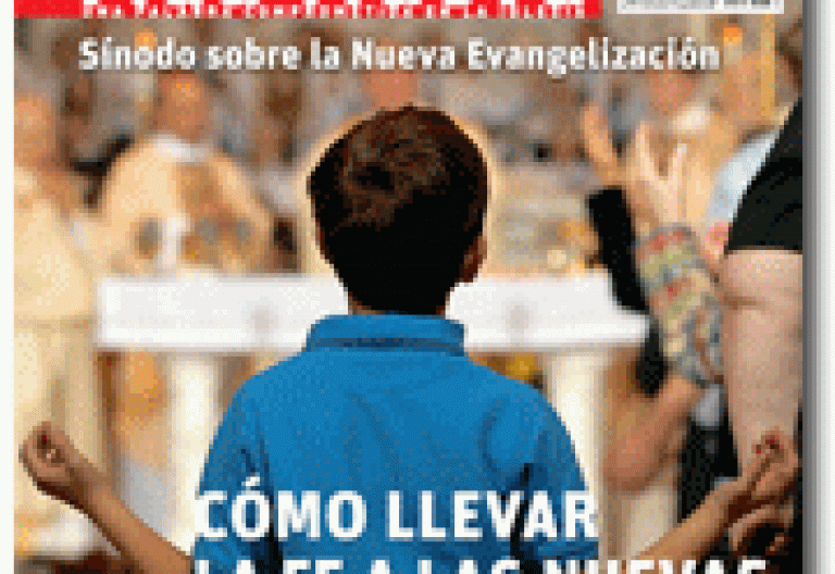 Vida Nueva portada Sínodo Nueva Evangelización octubre 2012