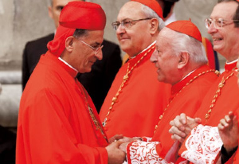 neocardenal Béchara Boutros Rai, patriarca Antioquía Maronitas, Líbano