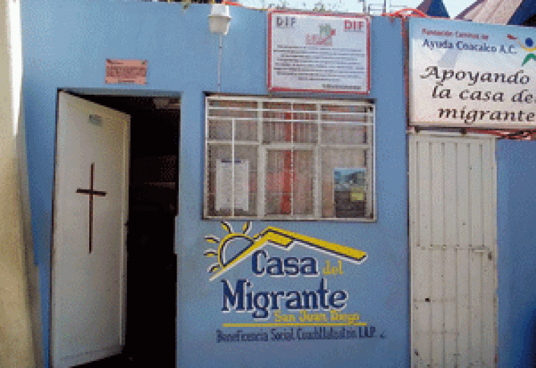 casa del migrante en México para dar acogida y apoyo