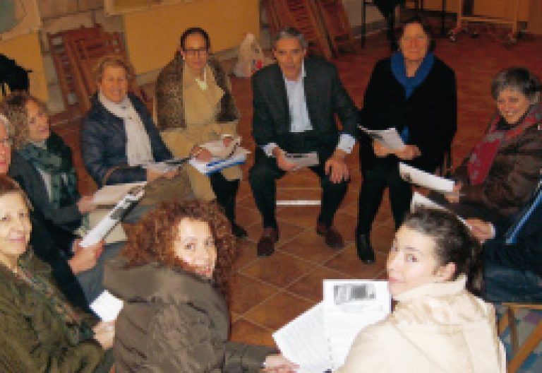 grupo de personas en Cita Conciliar iniciativa en Bilbao para conocer Vaticano II