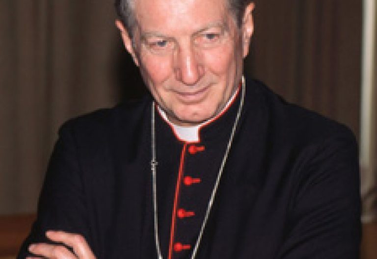 cardenal Carlo Maria Martini arzobispo de Milán fallecido en 2012