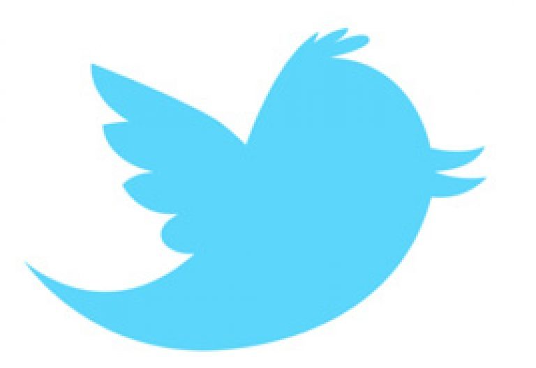 pájaro logo de Twitter