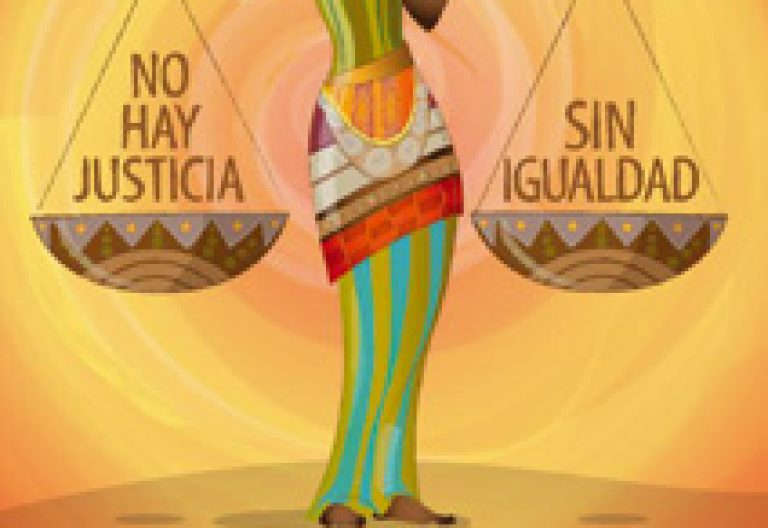 cartel de la 54 Campaña de Manos Unidas 2013 justicia e igualdad