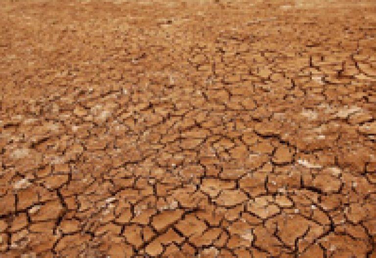sequía y tierra rota en España