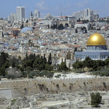 panorámica de Jerusalén Tierra Santa