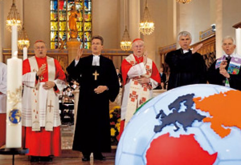 ceremonia católico-luterana en Alemania en 2006