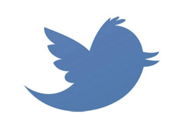 Larry pájaro logotipo de Twitter