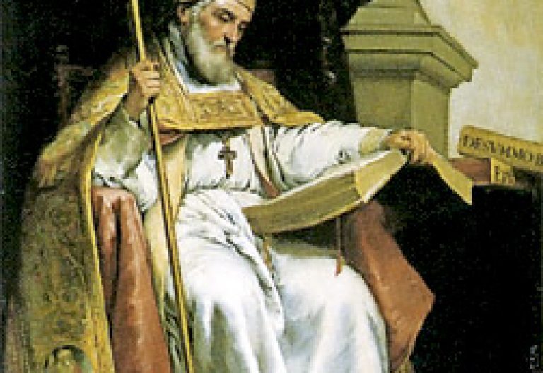 pintura de San Isidoro de León