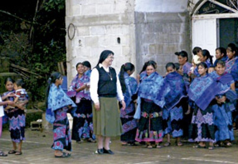 parroquia en Ixtapa, Chiapas, indígenas tzotziles