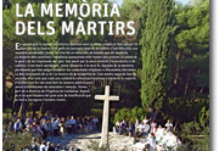 Vida Nueva Catalunya - abril 2013 La memoria de los mártires