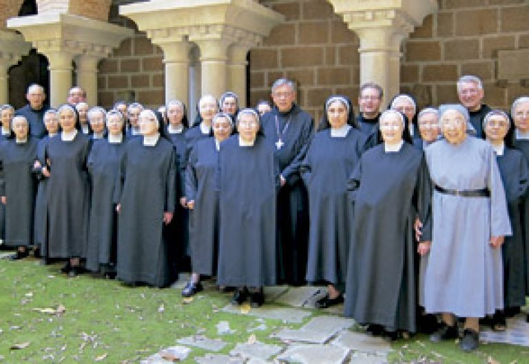 participantes en el Encuentro Ibérico Monástico benedictino junio 2013