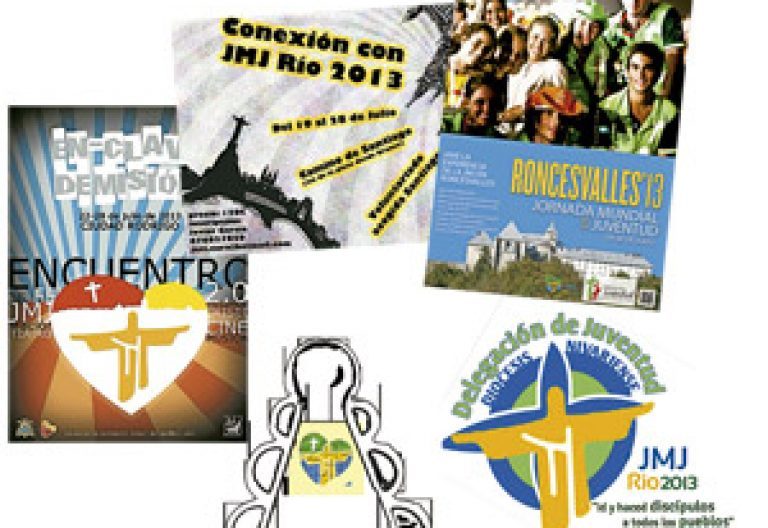 logotipos de las actividades alternativas en España para celebrar la JMJ Río 2013