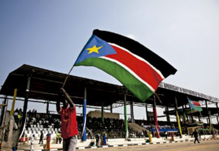 Sudán del Sur en 2012 celebra el primer año de su indepencia