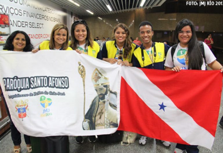 jóvenes peregrinos en la JMJ Río 2013