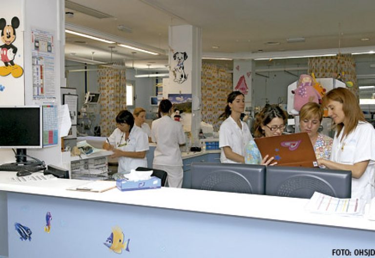 enfermeras en hospital de Orden de San Juan de Dios en Cataluña