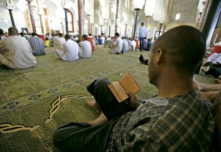 musulmanes en España celebran el Ramadán