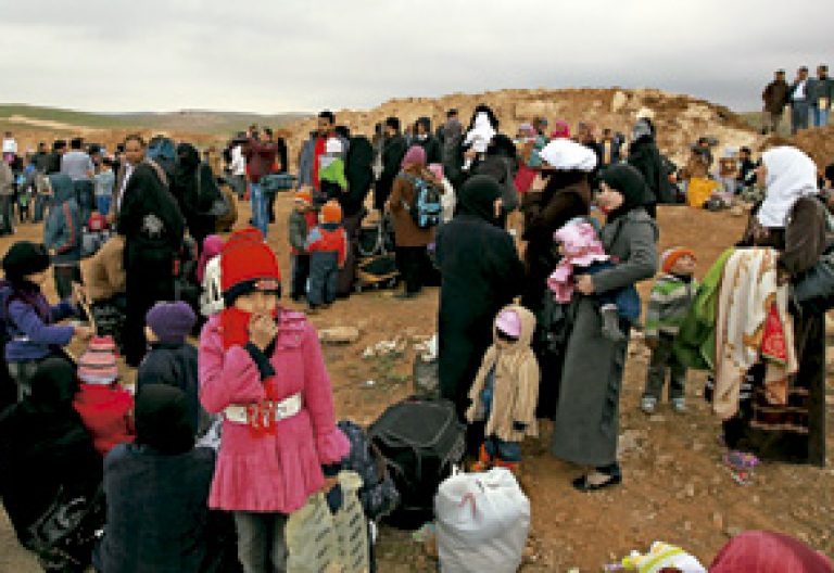 refugiados sirios tras la guerra civil