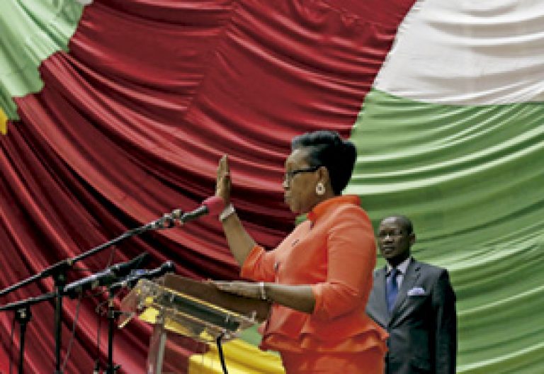 Catherine Samba-Panza, nueva presidenta de República Centroafricana