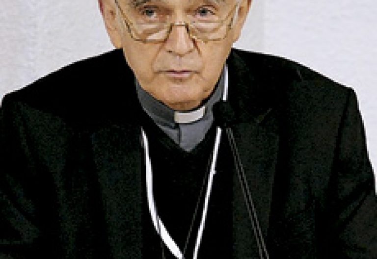 Georges Pontier, presidente de la Conferencia Episcopal de Francia