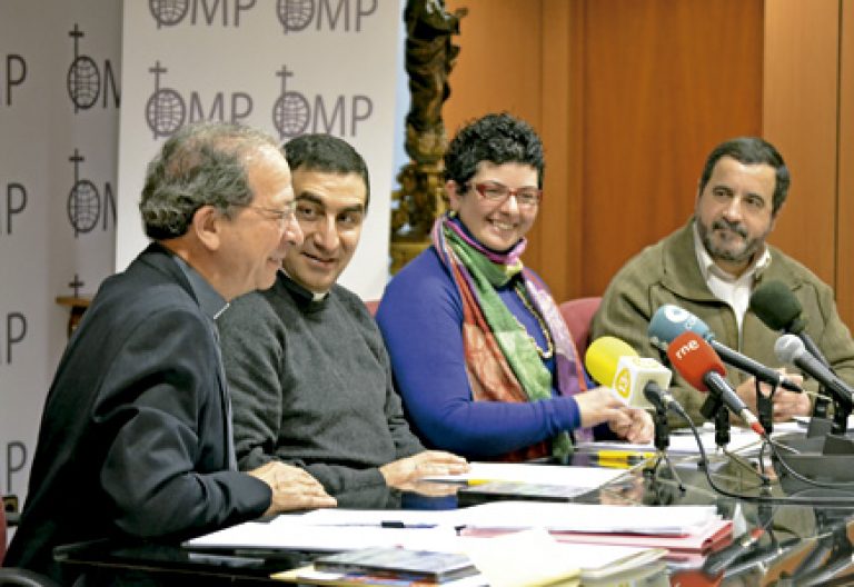 presentación de la jornada de la Infancia Misionera 2014 de OMP España