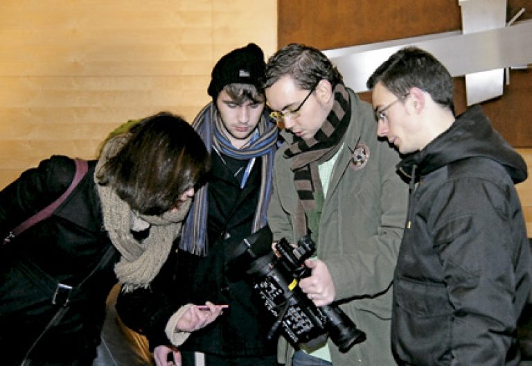 Alumnos del Máster en Periodismo Social de la Fundación Crónica Blanca