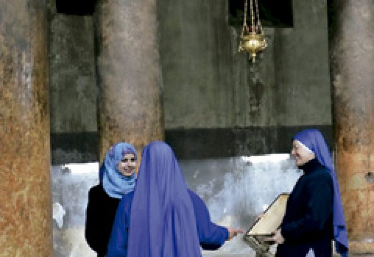 religiosas palestinas en Tierra Santa