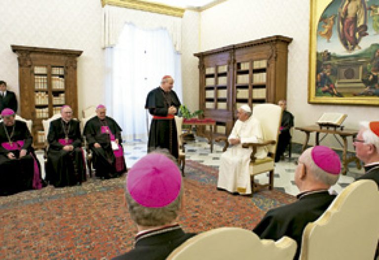 visita ad limina de los obispos de Austria con el papa Francisco febrero 2014