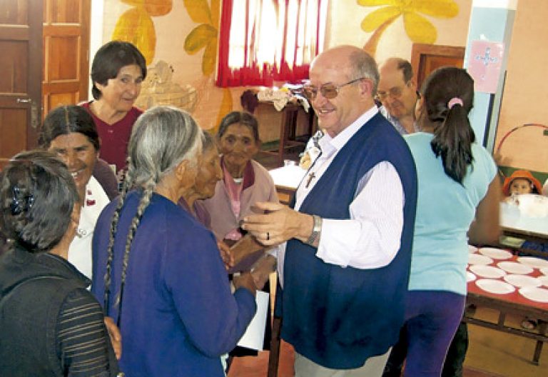 Jesús Moreno, sacerdote de Tarazona misionero en Bolivia