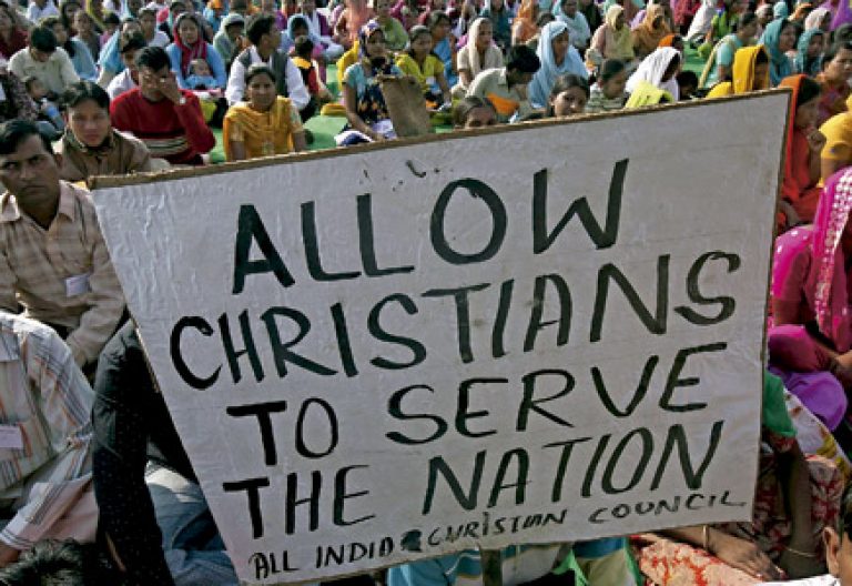 cristianos en la India