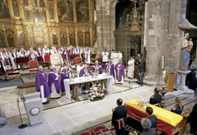 funeral por Adolfo Suárez, presidente del Gobierno, fallecido en marzo de 2014