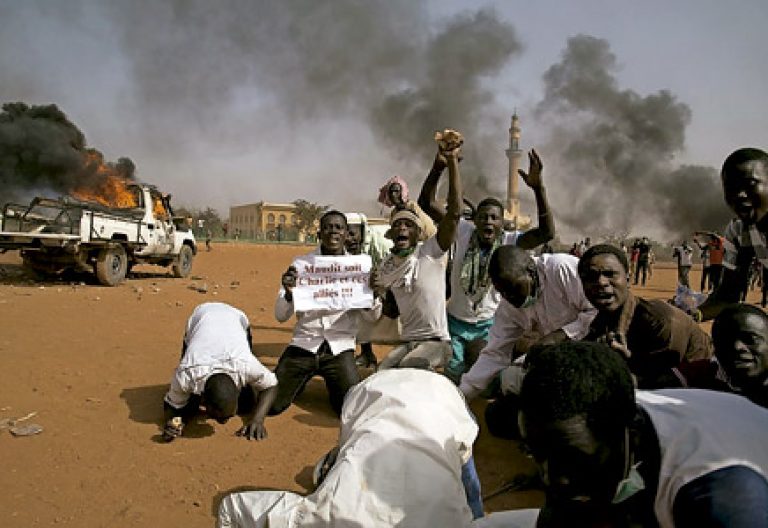 disturbios en Níger enero 2015