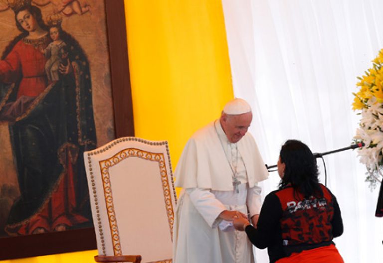 papa Francisco visita el centro de rehabilitación Santa Cruz-Palmasola en Bolivia 10 julio 2015