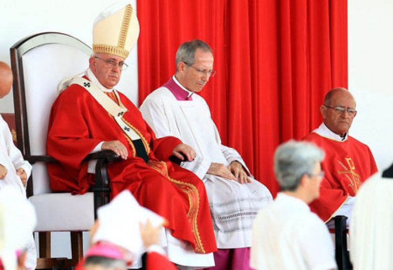 papa Francisco en Holguín, Cuba, 21 septiembre 2015