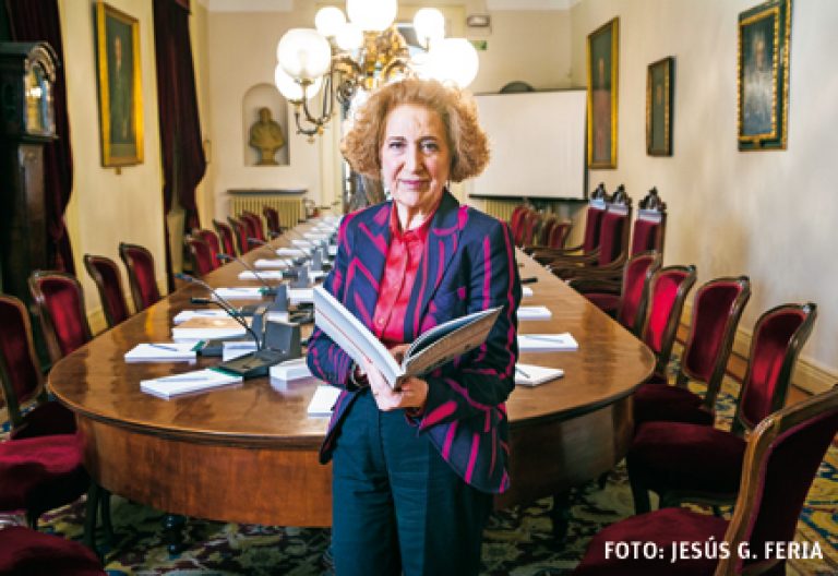 Carmen Iglesias, presidenta de la Real Academia de la Historia