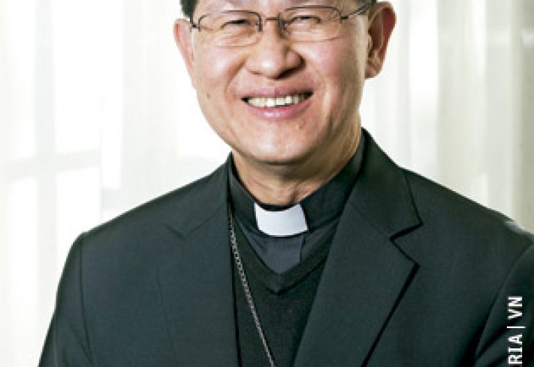 Luis Antonio Tagle, cardenal arzobispo de Manila, Filipinas, y presidente de Caritas Internationalis