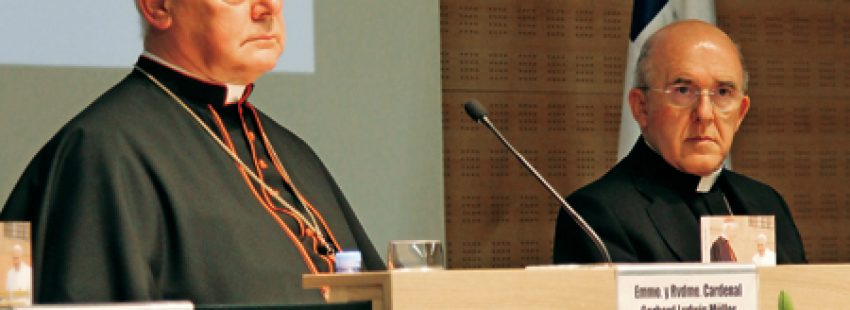 El cardenal Müller y el arzobispo Carlos Osoro