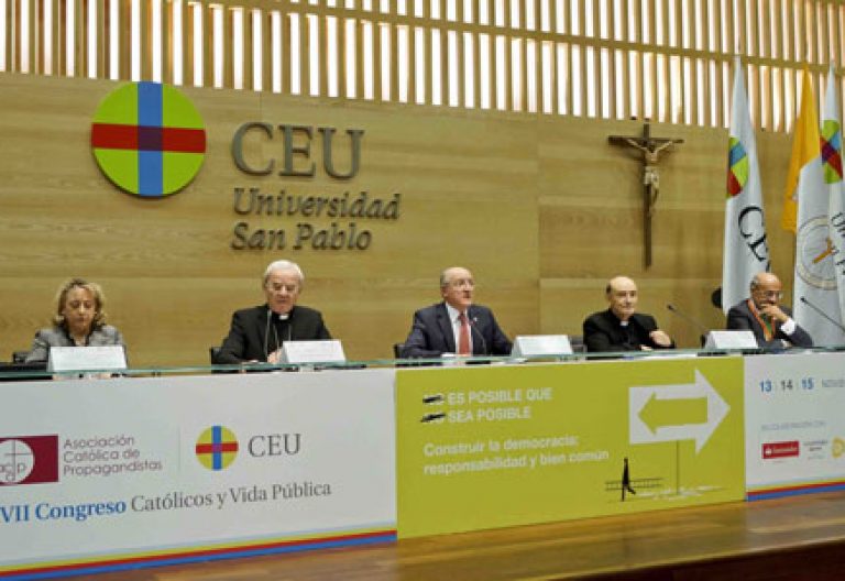 17 Congreso Católicos y Vida Pública San Pablo CEU y Asociación Católica de Propagandistas noviembre 2015