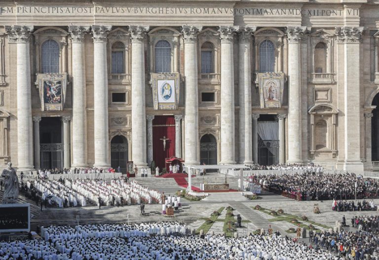papa Francisco preside misa de clausura del Jubileo de la misericordia Plaza de San Pedro Vaticano 20 noviembre 2016