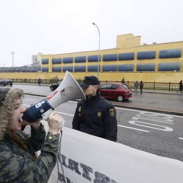 Protestas CIE Aluche