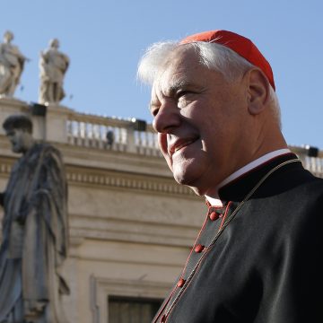 El cardenal alemán Gerhard Müller en la plaza de San Pedro, en el Vaticano, en noviembre de 2014