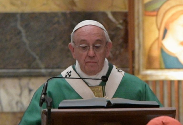 papa Francisco celebra misa Vaticano homilía