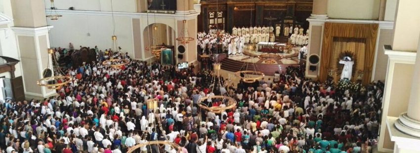 Eucaristía en la catedral de San Salvador con motivo del centenario del nacimiento de Óscar Romero
